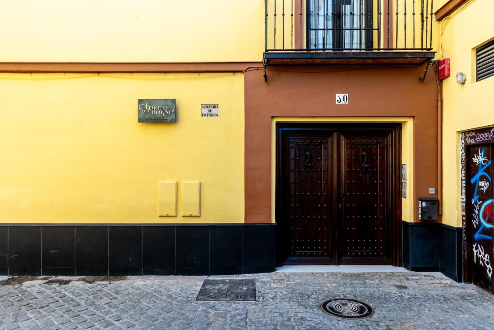 Loft En El Corral Del Horno Apartman Sevilla Kültér fotó